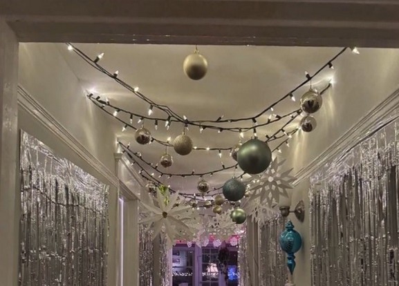 Weihnachten auf der Spanndecke 2026.